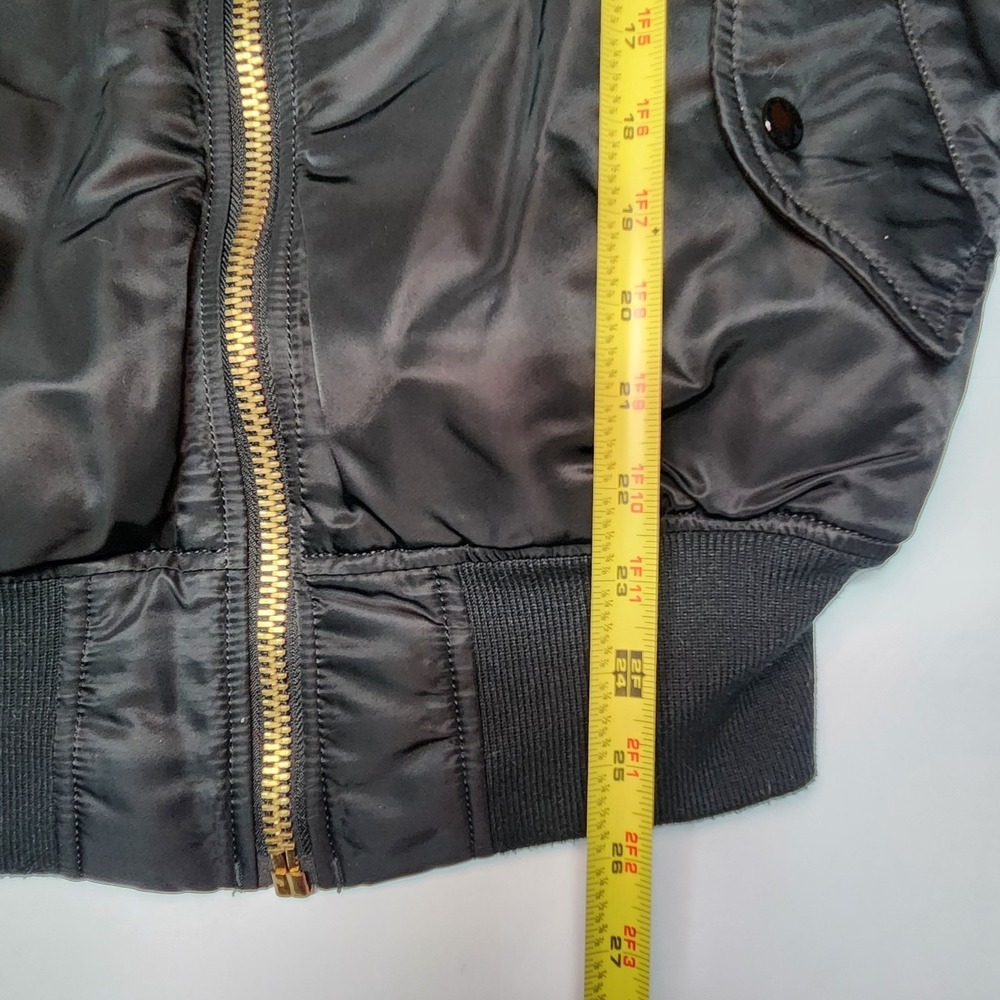 Alpha Industries NASA Apollo MA-1 Reversible Bomber Jacket S - Picture 12 of 12